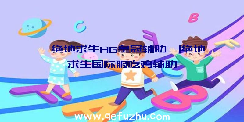 「绝地求生HG皇冠辅助」|绝地求生国际服吃鸡辅助